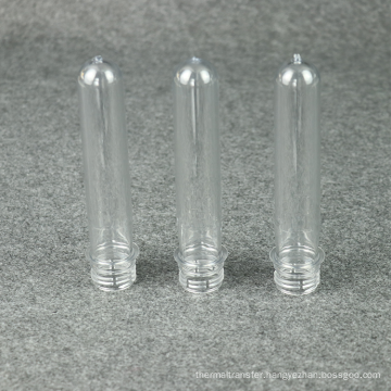 Wholesale 100% new material 28g 28mm High temperature resistance clear  plastic bottle preform